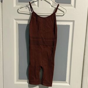 Zara Women’s Chocolate Brown Romper